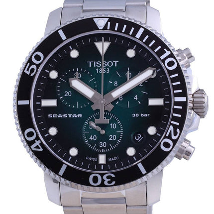 Tissot T-Sport Seaster 1000 Chronograph Diver&#39,s Quartz T120.417.11.421.00 T1204171142100 300M miesten kello