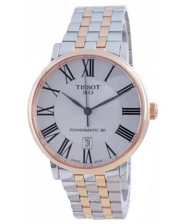 Tissot T- Classic Carson Premium Powermatic 80 automaattinen T122.407.22.033.00 T1224072203300 miesten kello