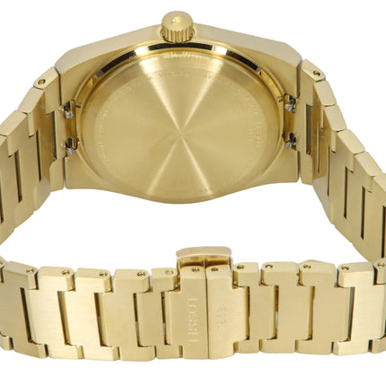 Tissot PRX Gold Tone ruostumattomasta teräksestä valmistettu samppanjakellotaulu Sveitsin kvartsi T137.210.33.021.00 100M naisten kello