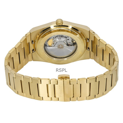 Tissot PRX Powermatic 80 Gold Tone ruostumattomasta teräksestä samppanjakelloautomaatti T137.407.33.021.00 100M miesten kello