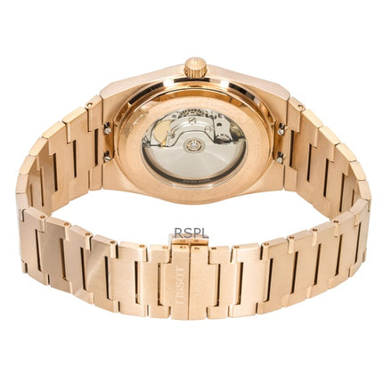 Tissot PRX Ruostumattomasta teräksestä valmistettu sininen kellotaulu automaattinen T137.407.33.041.00 100M miesten kello