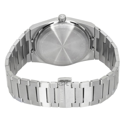 Tissot PRX ruostumattomasta teräksestä valmistettu punainen kellotaulu kvartsi T137.410.11.421.00 100M miesten kello
