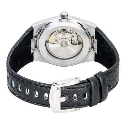 Tissot PRX Damascus Steel -synteettisellä rannekkeella, harmaalla kellotaululla, automaattinen T137.807.96.081.00 100M miesten kello