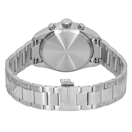Tissot PR 100 Chronograph ruostumattomasta teräksestä valmistettu sininen kellotaulu kvartsi T150.417.11.041.00 100M miesten kello