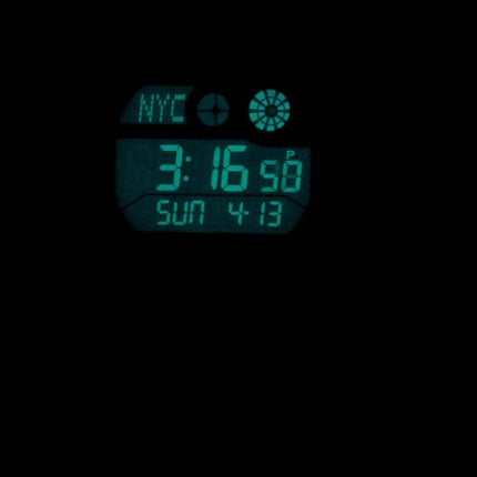Timex Expedition Shock maailman aika Indiglo Digital T49972 Miesten Kello