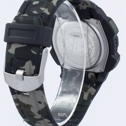 Timex Expedition pohja Shock hälytys Indiglo Digital T49976 Miesten Kello