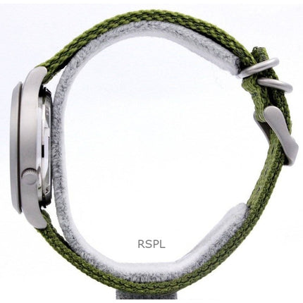 Kunnostettu Seiko 5 Military Green kellotaulu automaattinen SNK805K2 miesten kello