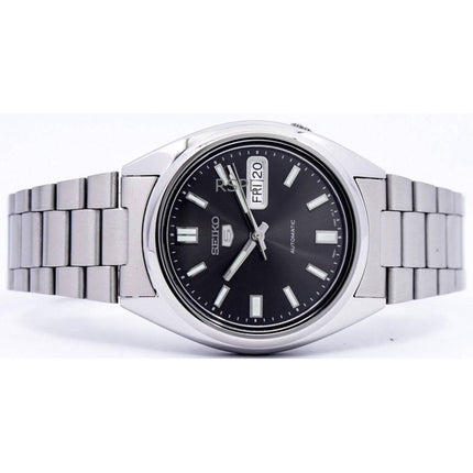 Kunnostettu Seiko 5 Black Dial automaattinen SNXS79K1 miesten kello