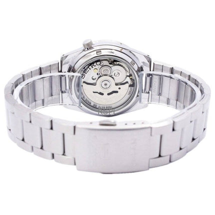 Kunnostettu Seiko 5 musta kellotaulu automaattinen 21 jalokivet SNKE01J1 miesten kello