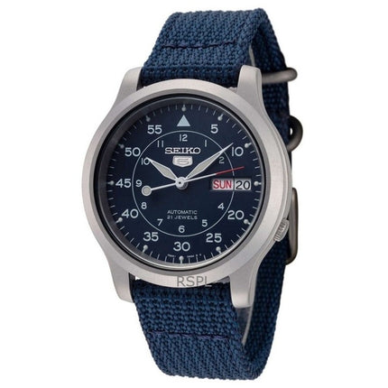 Kunnostettu Seiko 5 Military Nylon Ranneke automaattinen SNK807K2 Miesten kello