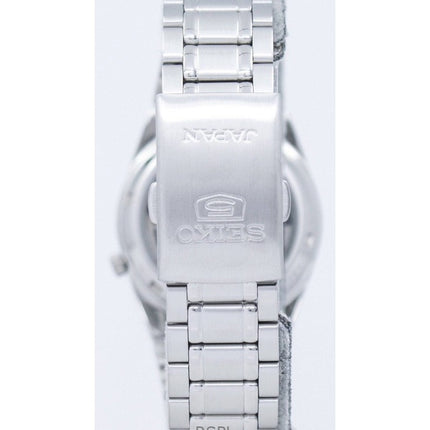 Kunnostettu Seiko 5 musta kellotaulu automaattinen SNK063J5 unisex kello