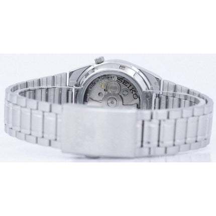 Kunnostettu Seiko 5 musta kellotaulu automaattinen SNK063J5 unisex kello