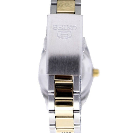 Kunnostettu Seiko 5 White Dial automaattinen urheilukello SYMG42K1 naisten kello