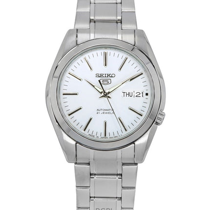 Kunnostettu Seiko 5 automaattinen 21 jalokivet Japanissa valmistettu SNKL41J1 miesten kello