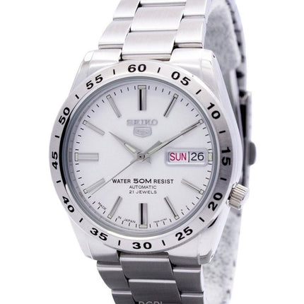 Kunnostettu Seiko 5 automaattinen 21 jalokivet japanilainen SNKD97J1 miesten kello