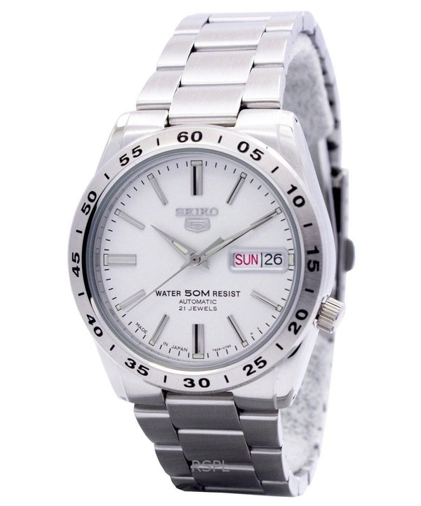 Kunnostettu Seiko 5 automaattinen 21 jalokivet japanilainen SNKD97J1 miesten kello
