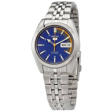 Kunnostettu Seiko 5 Blue Dial Automaattinen 21 Jalokivet SNK371K1 Miesten kello