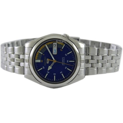 Kunnostettu Seiko 5 Blue Dial Automaattinen 21 Jalokivet SNK371K1 Miesten kello
