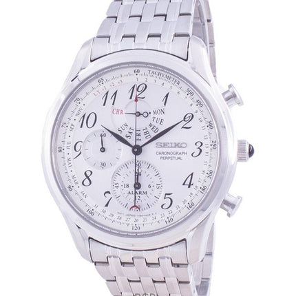 Kunnostettu Seiko Chronograph Perpetual Quartz SPC251P1 miesten kello