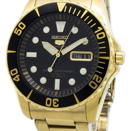 Kunnostettu Seiko 5 Sports SNZF22 SNZF22J1 SNZF22J automaattinen japanilainen miesten kello