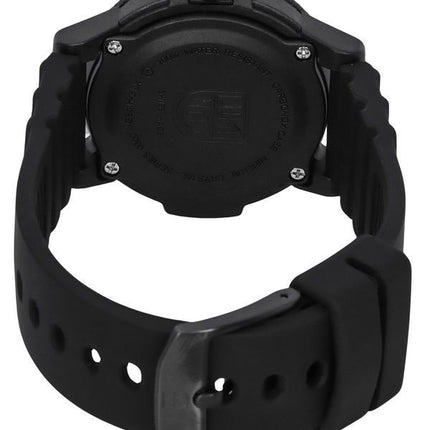 Kunnostettu Luminox Leatherback SEA Turtle silikoniranneke musta kellotaulu Sveitsin kvartsi XS.0301.BO.L 100M miesten kello