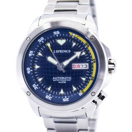 Kunnostettu J. Springs by Seiko Automatic Navy Dial 100M BEB022 Miesten kello
