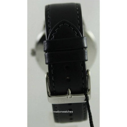 Kunnostettu Orient Bambino Classic nahkaranneke harmaa kellotaulu automaattinen ER2400KA miesten kello