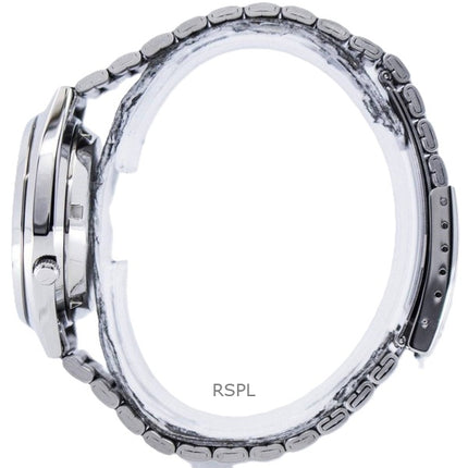 Kunnostettu Seiko 5 ruostumattomasta teräksestä valmistettu harmaa kellotaulu automaattinen 21 jalokivet SNXS75K1 miesten kello