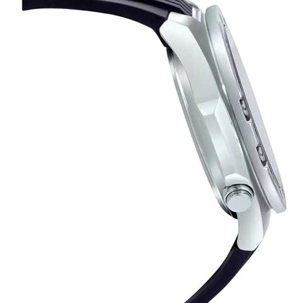 Kunnostettu Casio Edifice Smartphone Link Analoginen digitaalinen hartsihihna musta kellotaulu kvartsi ECB-10P-1A 100M miesten kello