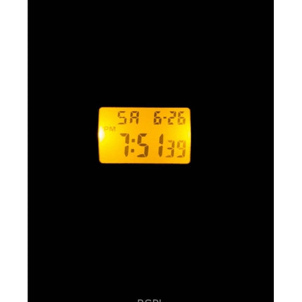 Kunnostettu Casio digitaalinen ruostumattomasta teräksestä valmistettu kvartsi B640WC-5ADF miesten kello