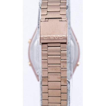 Kunnostettu Casio digitaalinen ruostumattomasta teräksestä valmistettu kvartsi B640WC-5ADF miesten kello