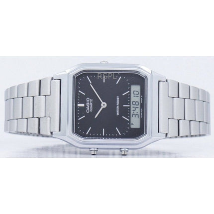 Kunnostettu Casio Youth analoginen digitaalinen kvartsi AQ-230A-1DHDF Unisex kello