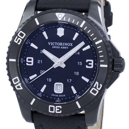 Victorinox Maverick suuri Black Edition Sveitsin armeijan Quartz 241787 Miesten Kello