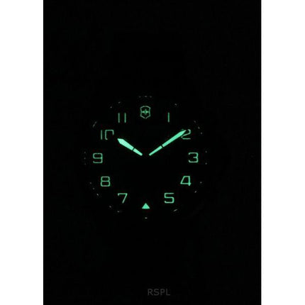 Victorinox Swiss Army Fieldforce Sport Chronograph Kumihihna Musta Kellotaulu Quartz 241889 100M Miesten kello