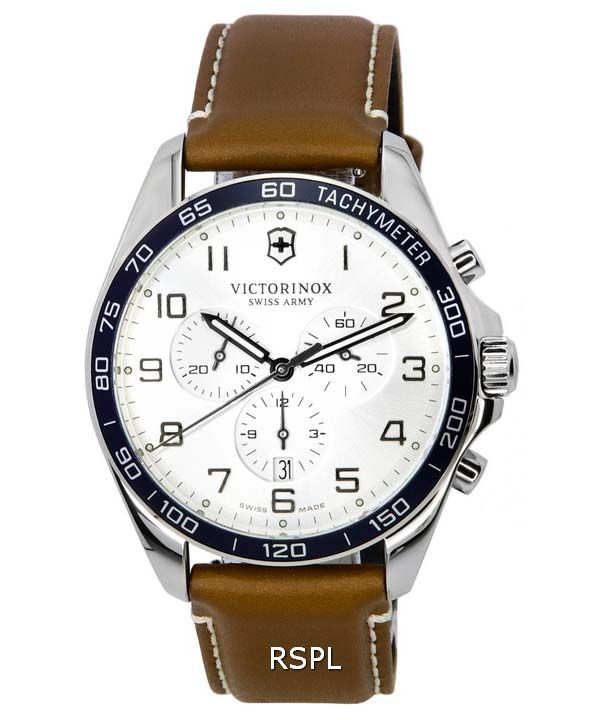 Victorinox FieldForce Classic Chronograph -hopeakelloinen kvartsi 241900 100M miesten kello