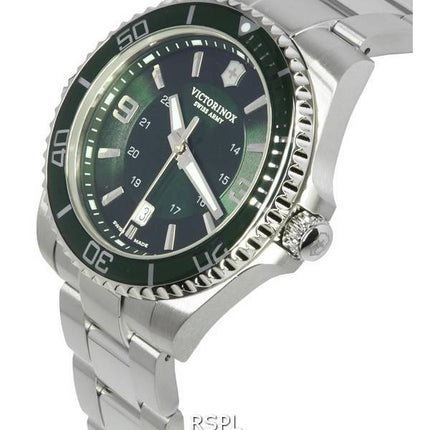 Victorinox Maverick Green Dial Quartz 241934 100M miesten kello