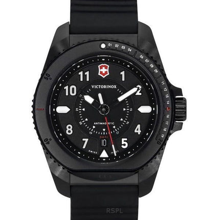 Victorinox Swiss Army Journey 1884 kumihihna, musta kellotaulu kvartsi 241982 200M miesten kello