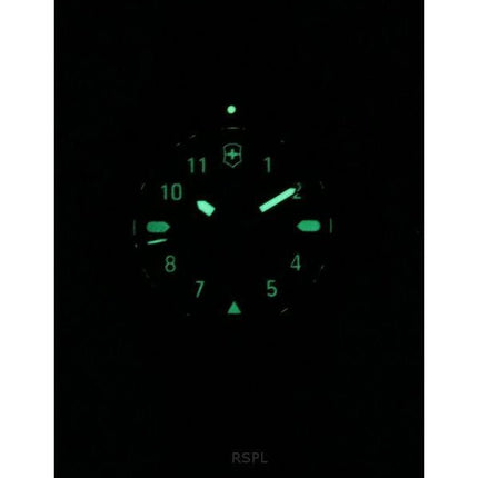 Victorinox Swiss Army Journey 1884 kumihihna, musta kellotaulu kvartsi 241982 200M miesten kello