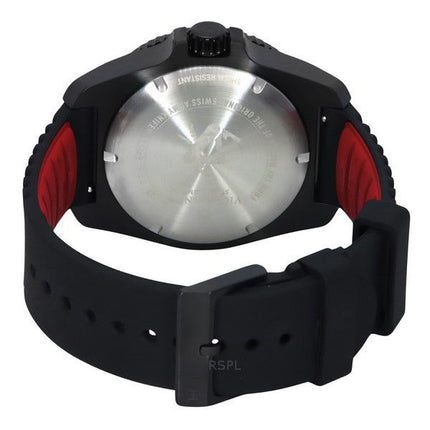Victorinox Swiss Army Journey 1884 kumihihna, musta kellotaulu kvartsi 241982 200M miesten kello