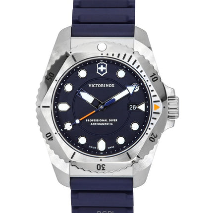 Victorinox Dive Pro -kumisilmukkainen sinisellä kellotaululla varustettu kvartsi-sukelluskello 241991 300M miesten kello
