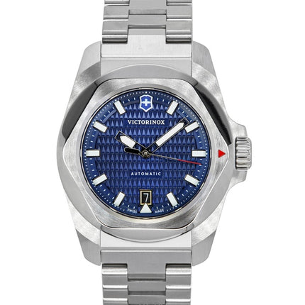 Victorinox INOX ruostumattomasta teräksestä valmistettu sininen kellotaulu automaattinen 242020 200M miesten kello