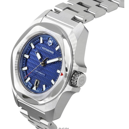 Victorinox INOX ruostumattomasta teräksestä valmistettu sininen kellotaulu automaattinen 242020 200M miesten kello