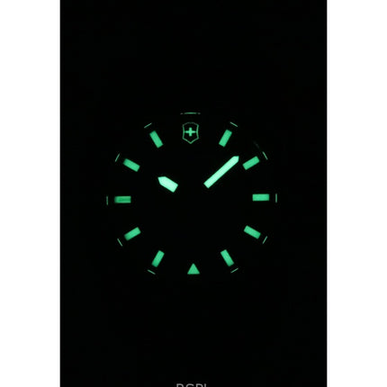 Victorinox INOX kumirannekkeella, sinisellä kellotaululla varustettu automaattinen sukeltajan 242022-1 200M miesten kello lahjasetillä