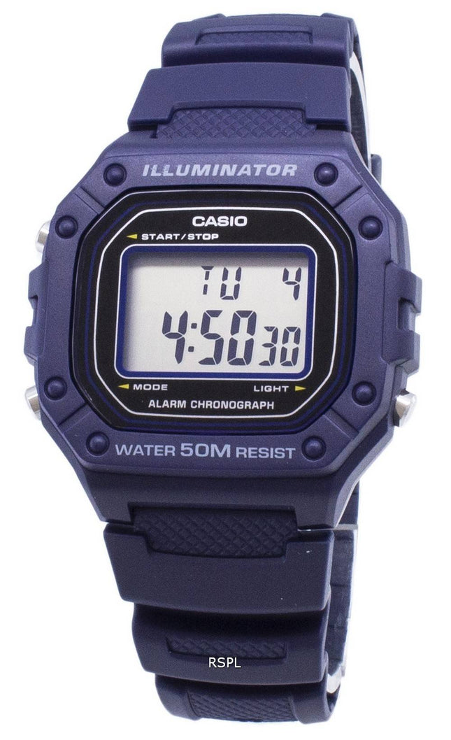 Casio nuoriso W-218H-2BY W218H-2BY digitaalinen Miesten Kello