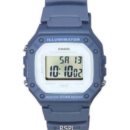Casio Youth Digital Gray Kellotaulu Quartz W-218HC-2A W218HC-2 Unisex kello