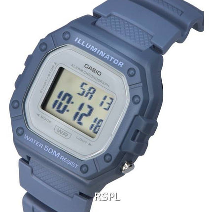 Casio Youth Digital Gray Kellotaulu Quartz W-218HC-2A W218HC-2 Unisex kello