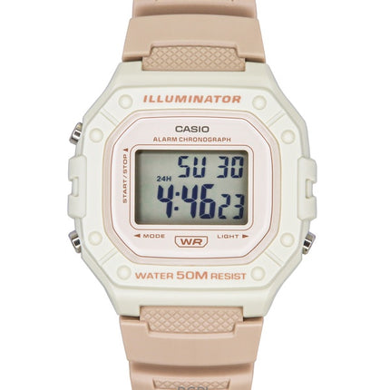 Casio POP digitaalinen hartsiranneke kvartsi W-218HC-4A2V unisex-kello