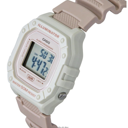 Casio POP digitaalinen hartsiranneke kvartsi W-218HC-4A2V unisex-kello