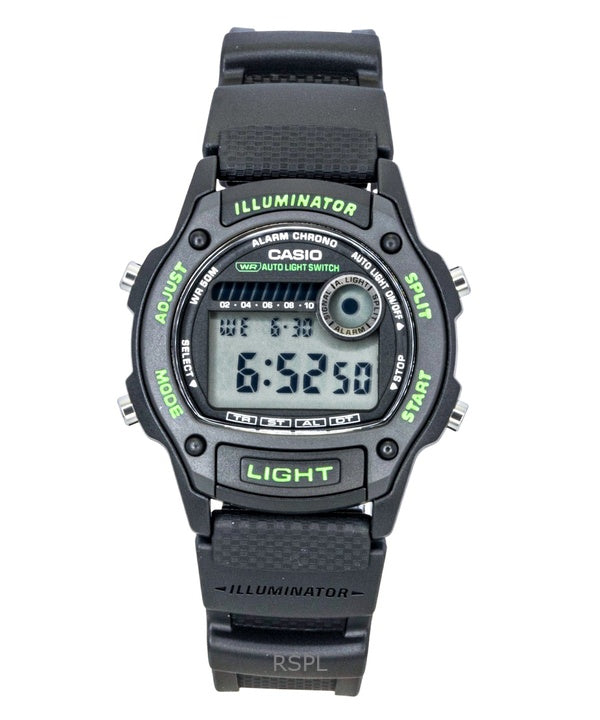 Casio Standard Digital Biopohjainen hartsiranneke Quartz W-220H-1A3V Unisex -kello