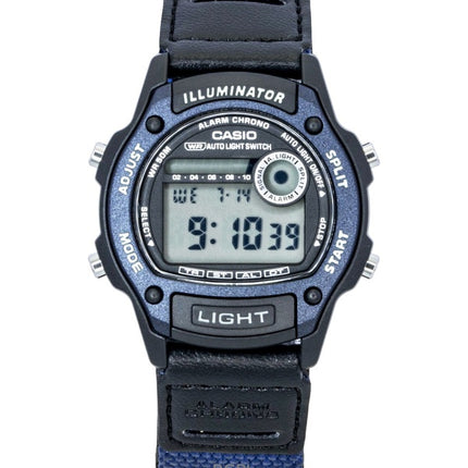 Casio Standard Digitaalinen Nahka- ja Kangasranneke Quartz W-220HF-2AV Unisex Kello